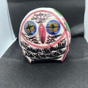 Retro Ceramic Owl Bank